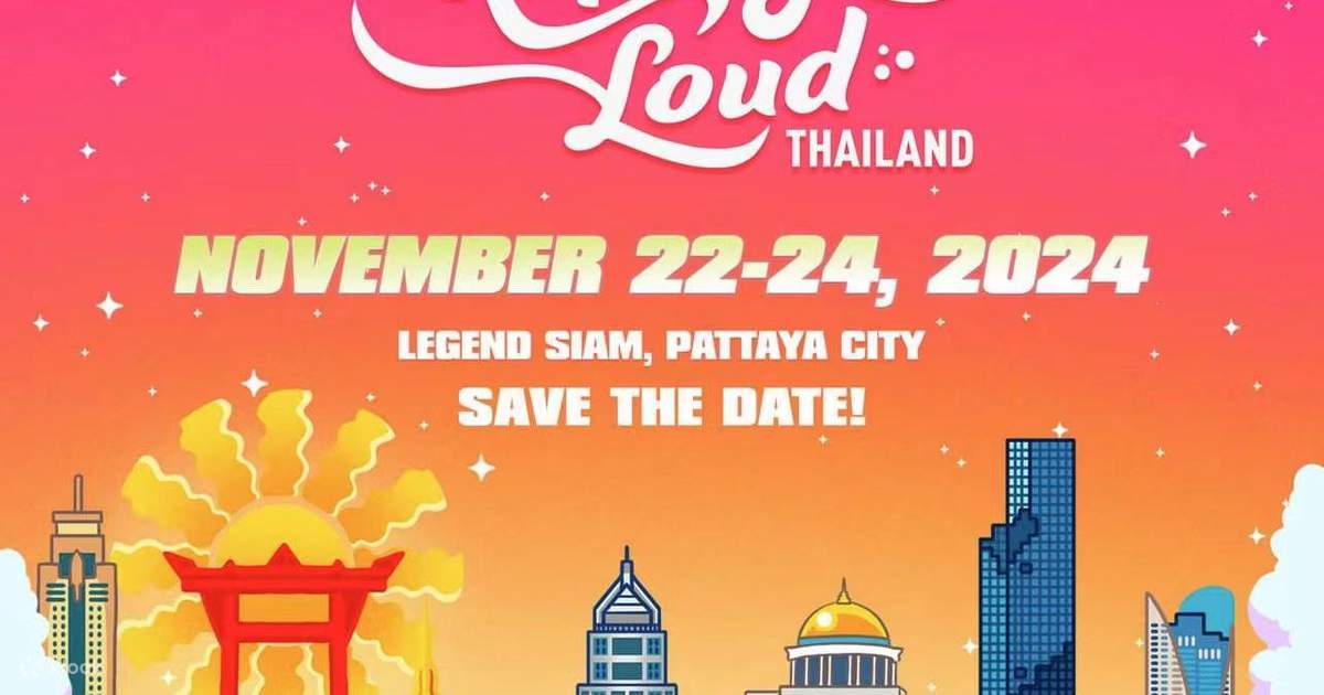 Rolling Loud 2024 Ticket in Thailand Klook
